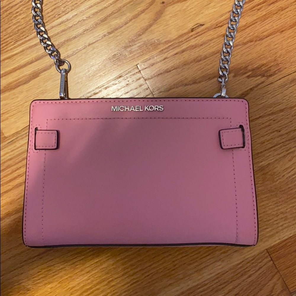 Micheal Kors pink satchel